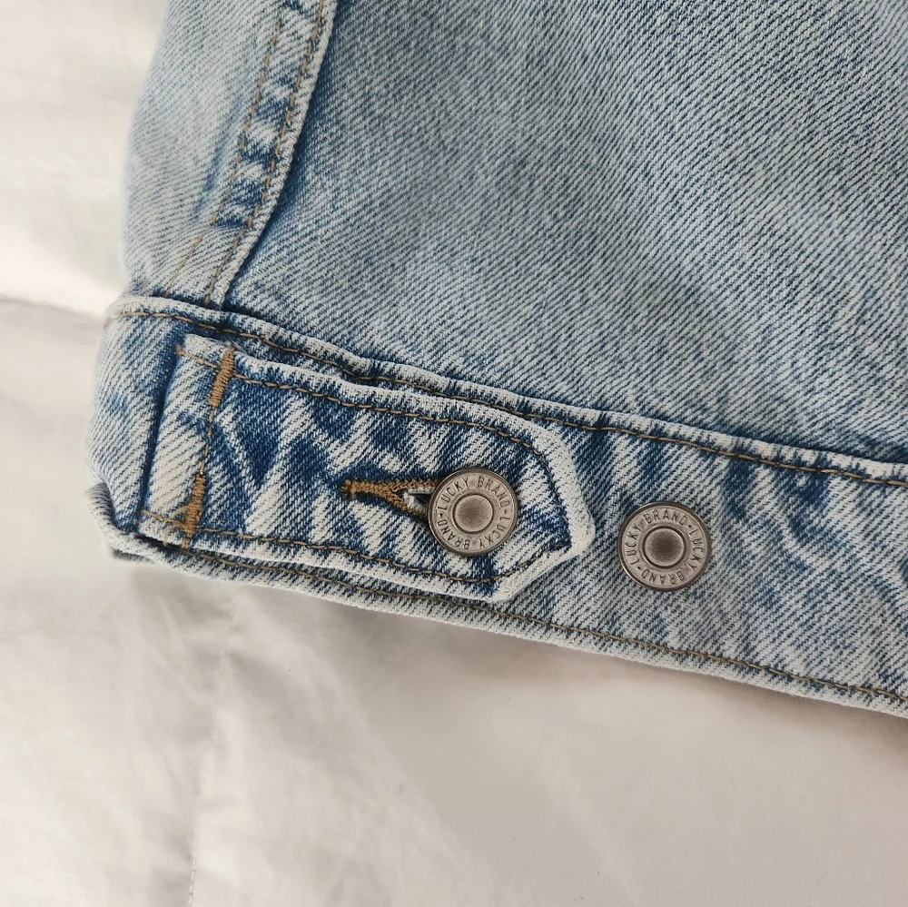 NWT Lucky Brand Tucker Denim jacket - Picture 10 of 14